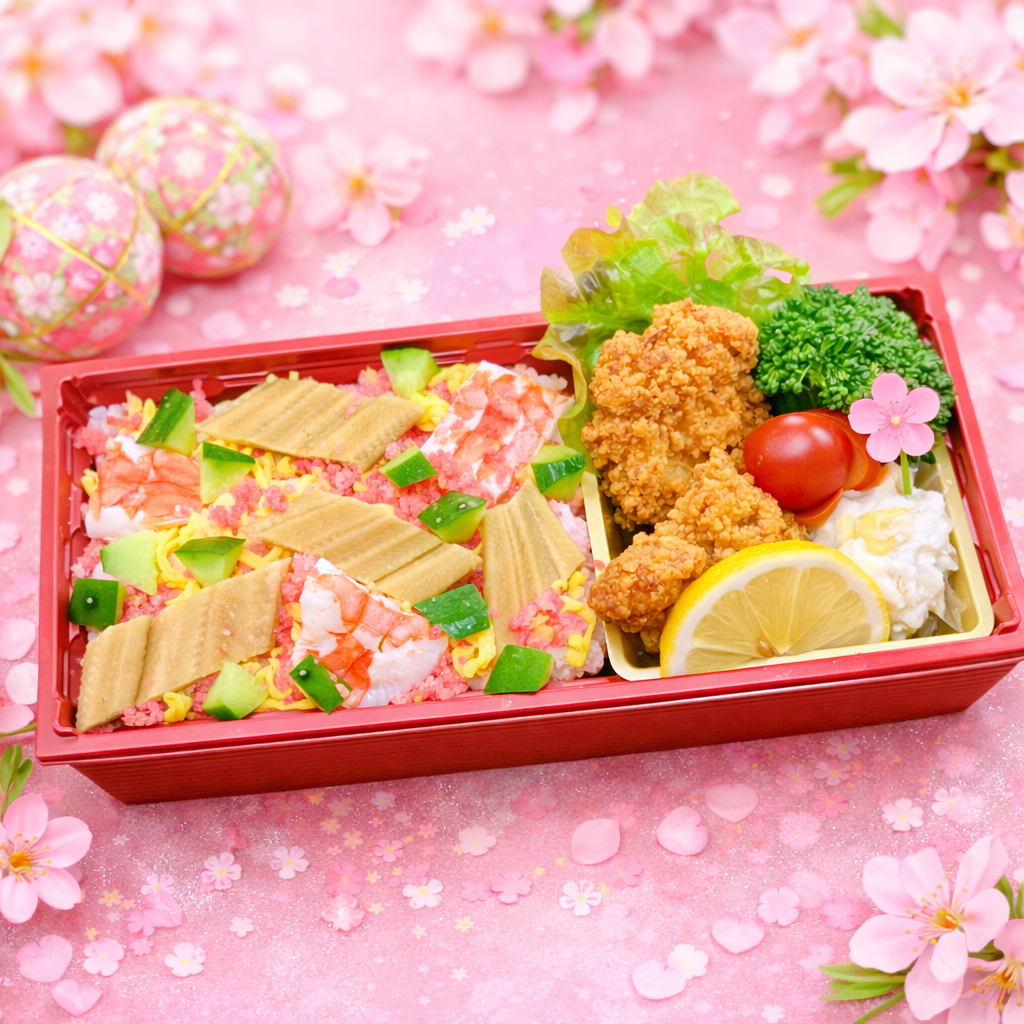 【3月限定】『彩りちらし寿司』（生もの不使用）