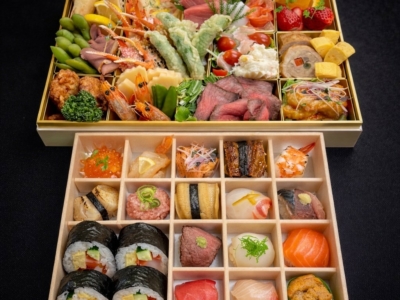 【４月２９日から５月５日限定】豪華オードブルとてまり寿司のセット