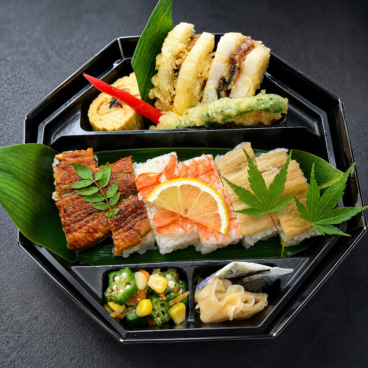 7月限定　夏の押し寿司御膳
