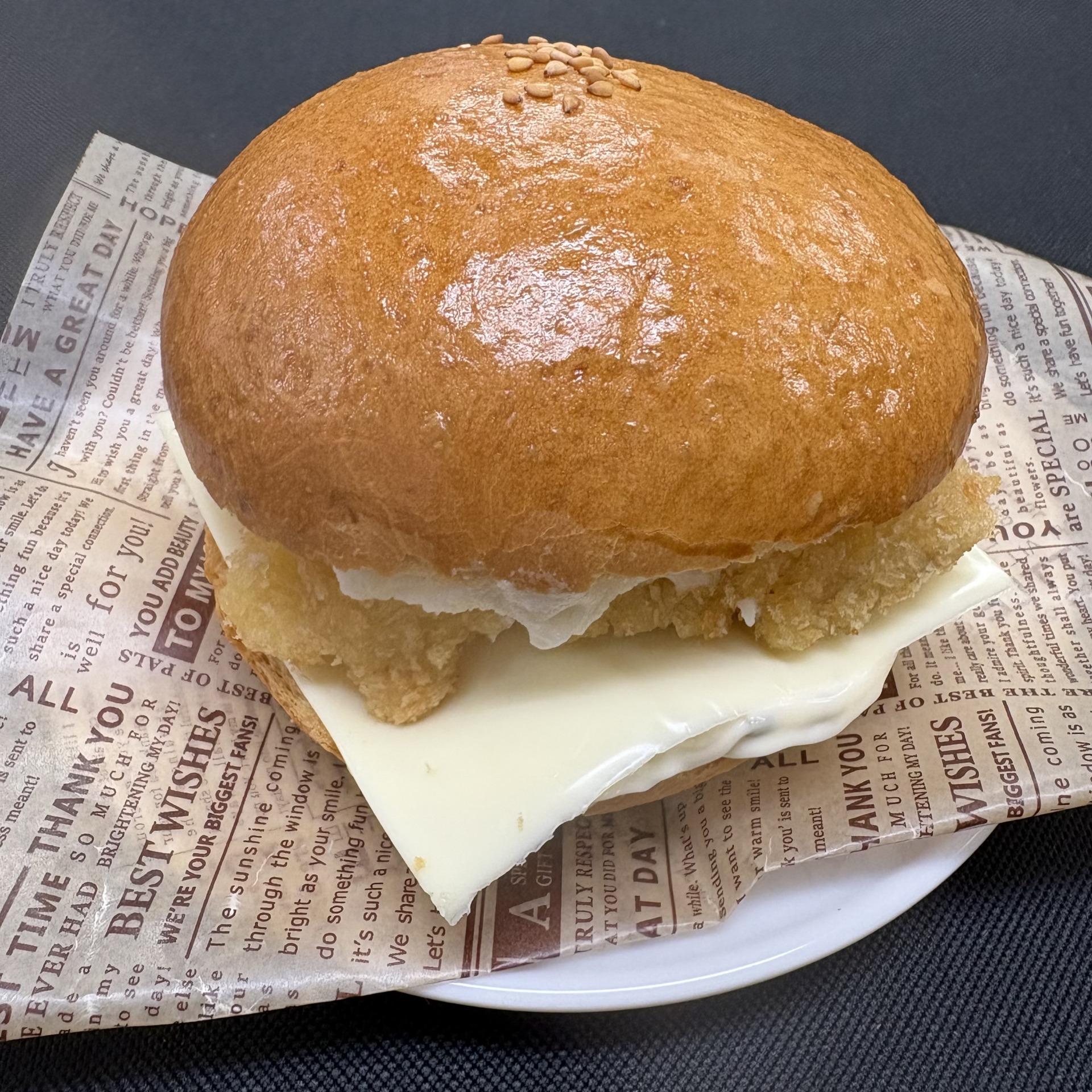 テイクアウト限定！　フィッシュバーガー【ポテト唐揚げ付き】